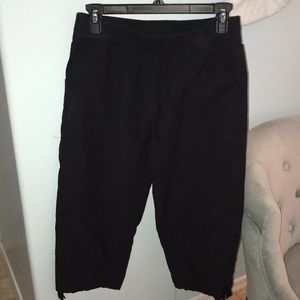 Black Danskin now drawstring pants
